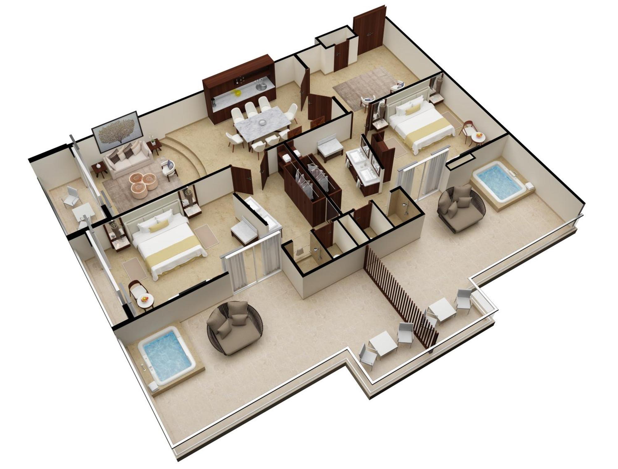 Sun Palace (Adults Only) Канкун Номер фото